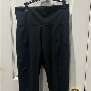 American Eagle Outfitters Black High-Waisted Leggings